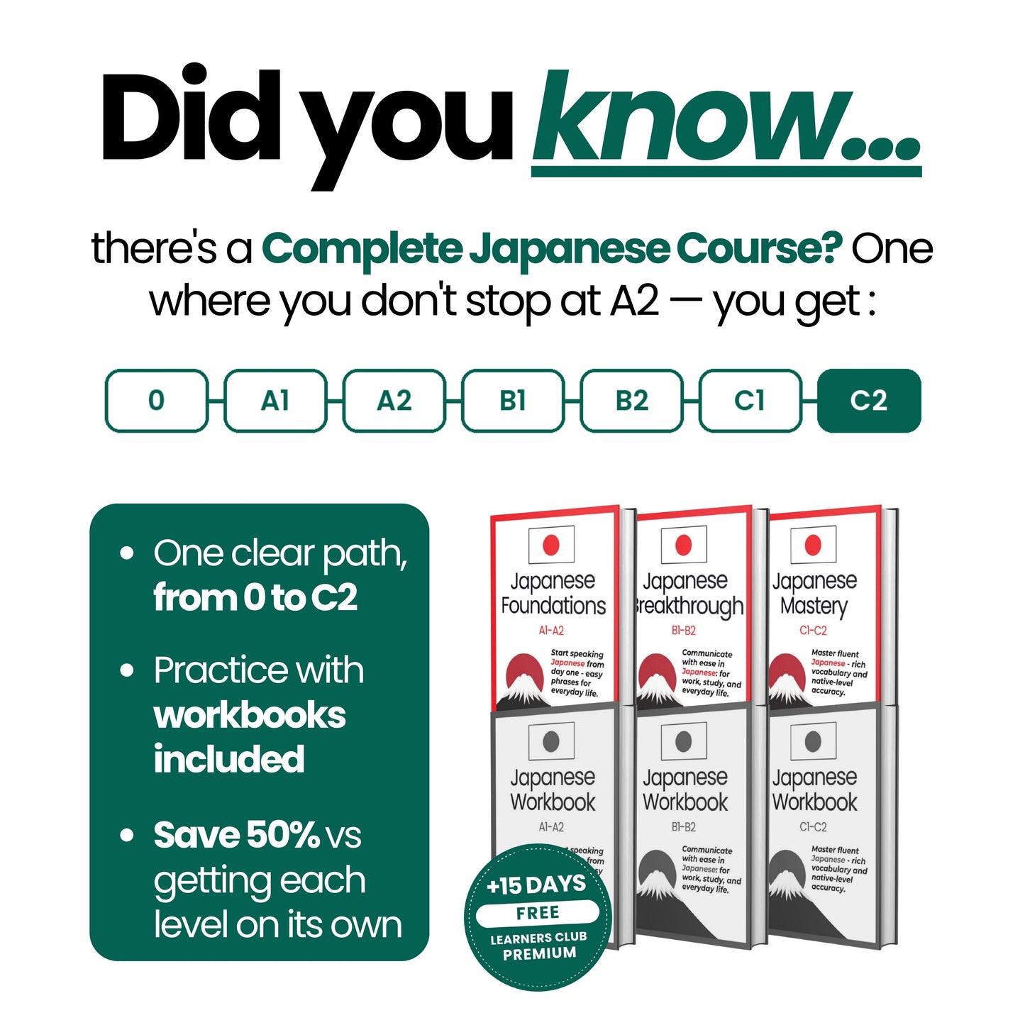 Japanese Workbook (A1-A2)