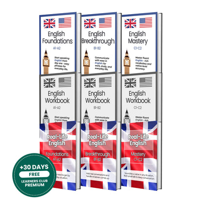 The English Full Bundle (A1-C2)