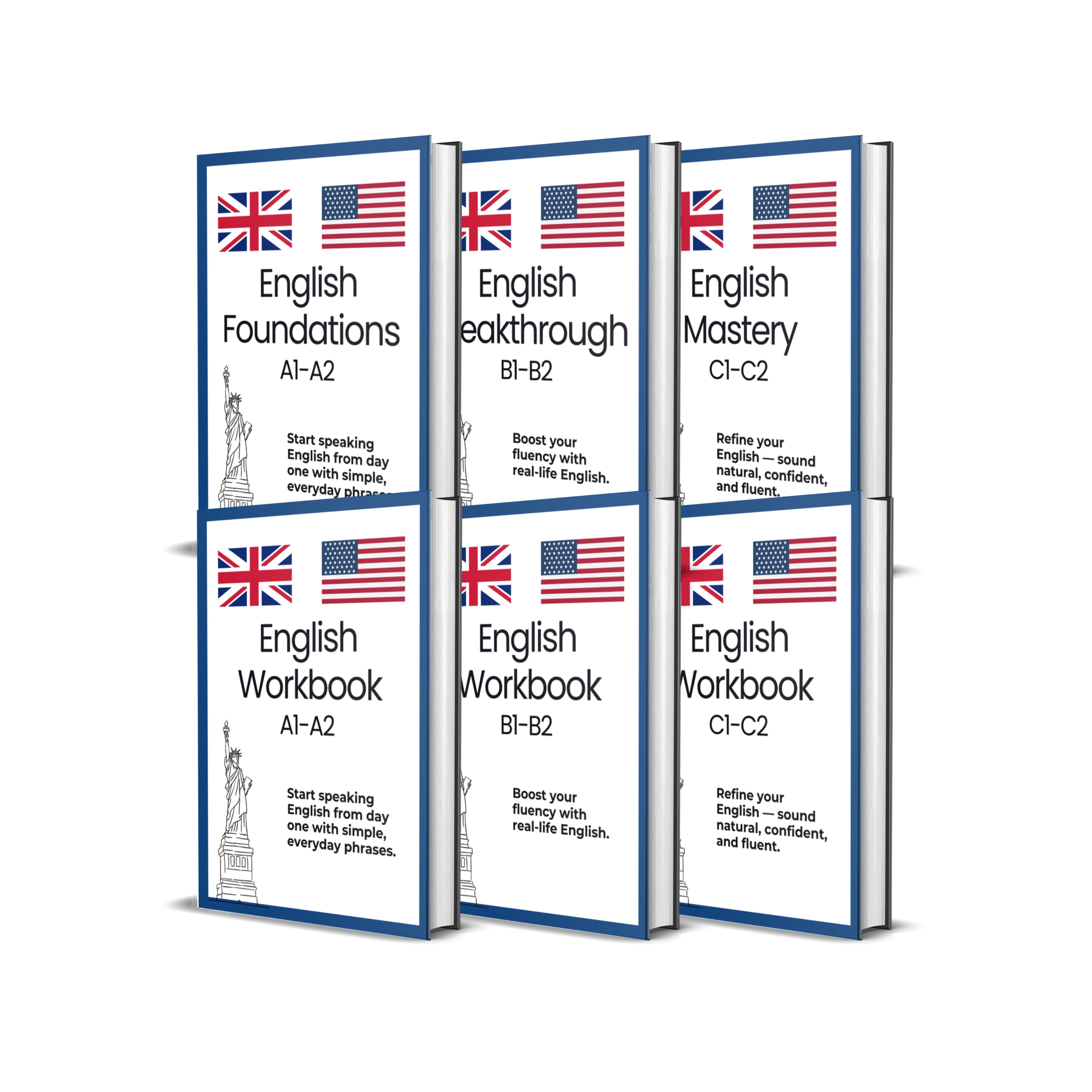 The Complete English Course (A1–C2) – Read2Speak