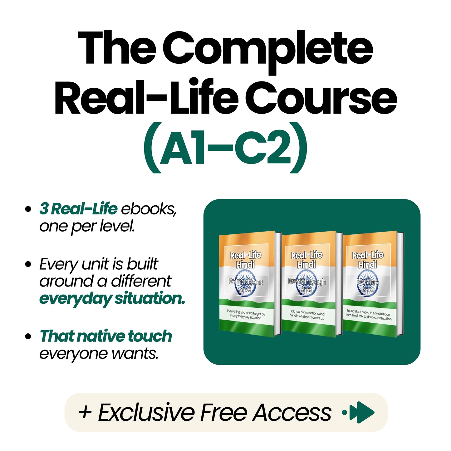 The Hindi Full Bundle (A1-C2)