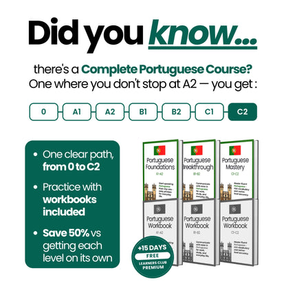 European Portuguese Workbook  (A1-A2)