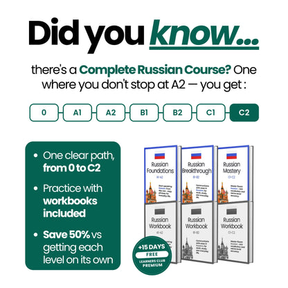 Russian Workbook (A1-A2)