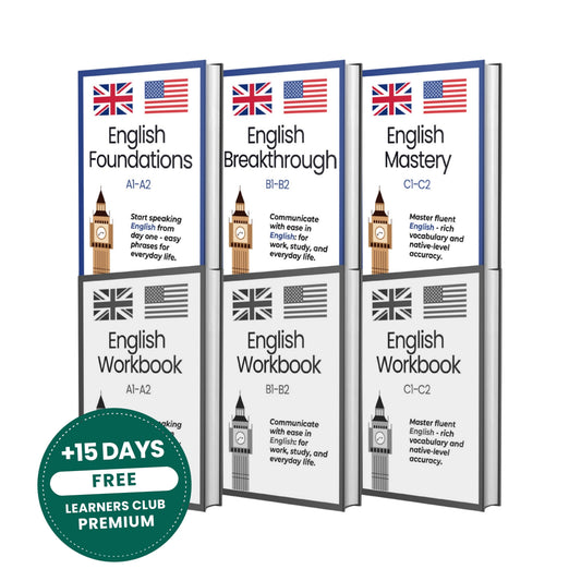 The Complete English Course (A1–C2)
