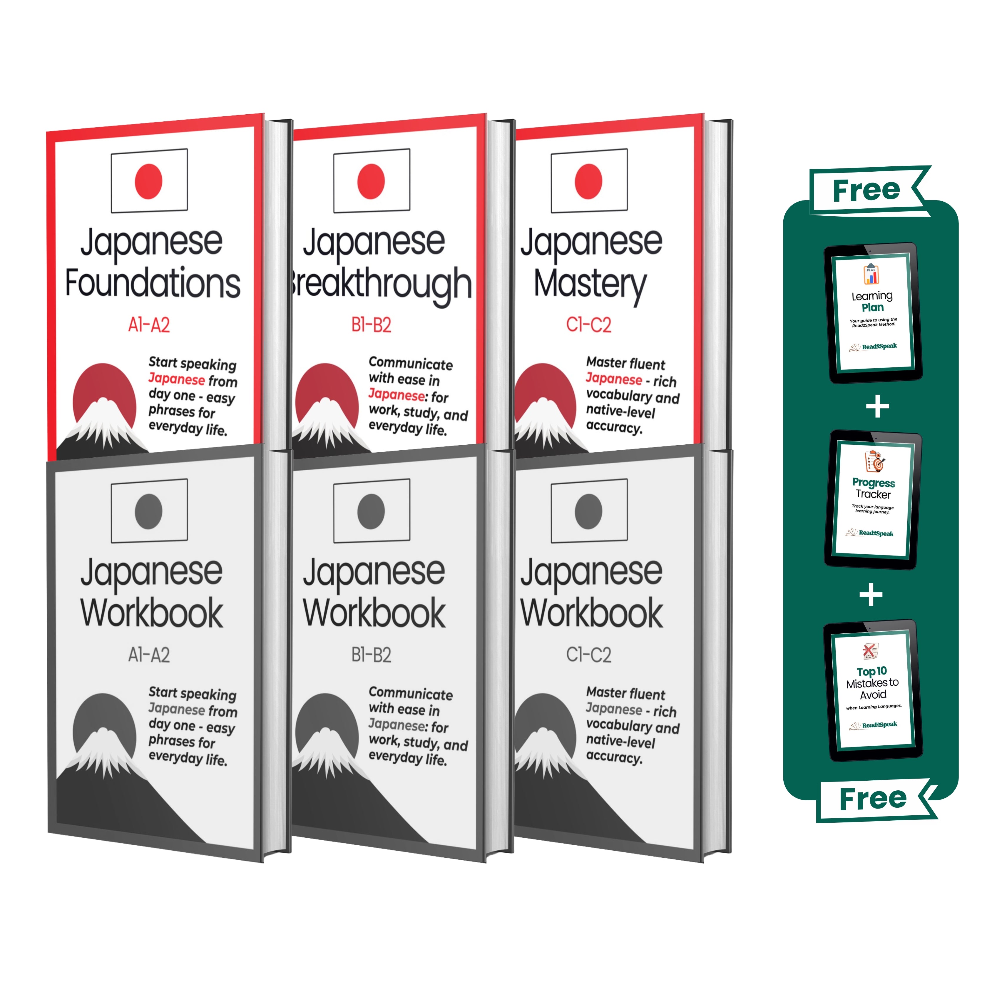 The Complete Japanese Course (A1-C2) – Read2Speak